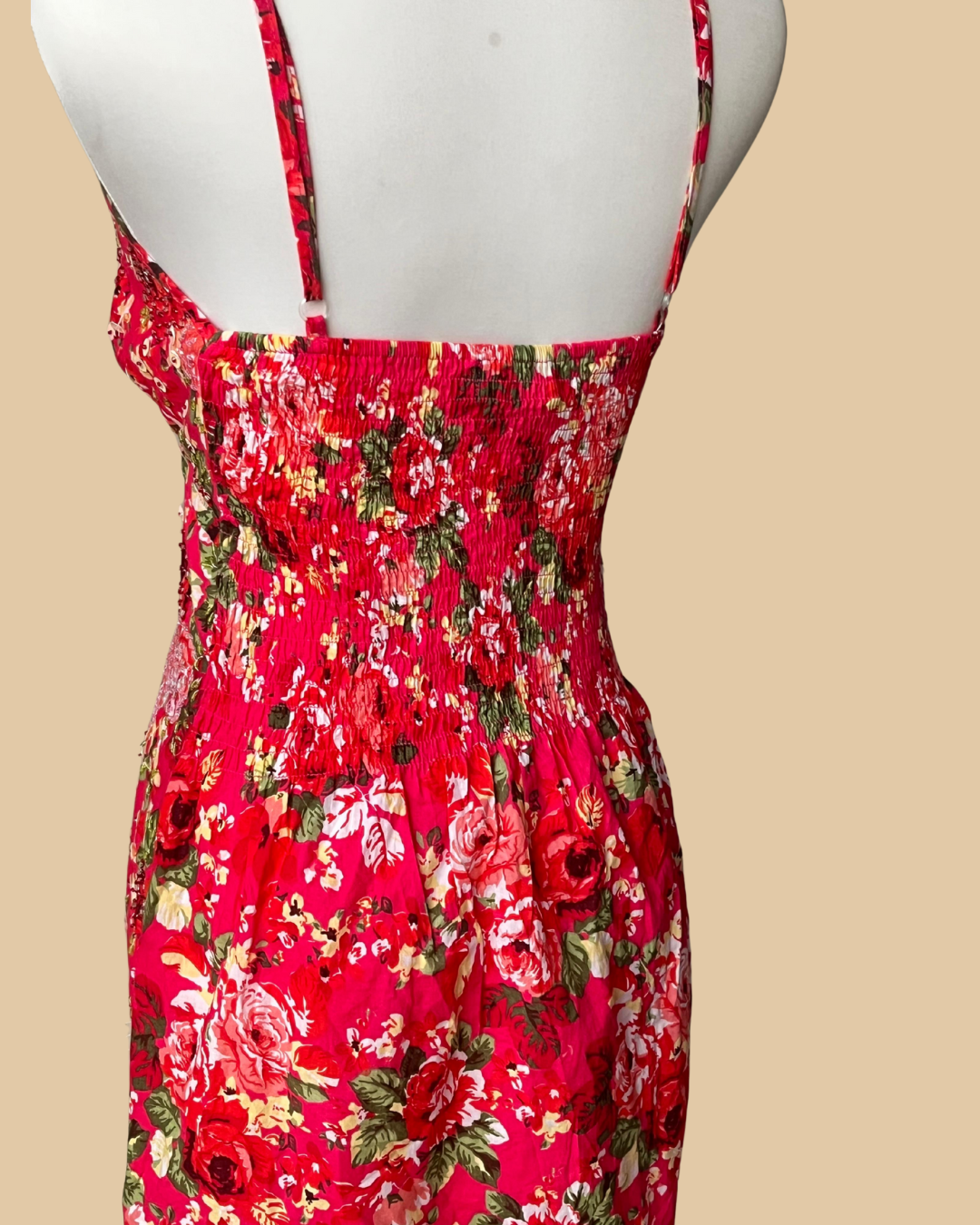 Mela Love London Mini Pink Flower Designed Summer Dress