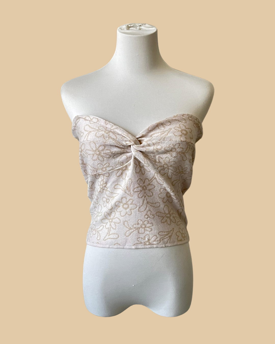 Cotton on Women's Beige Tube Top