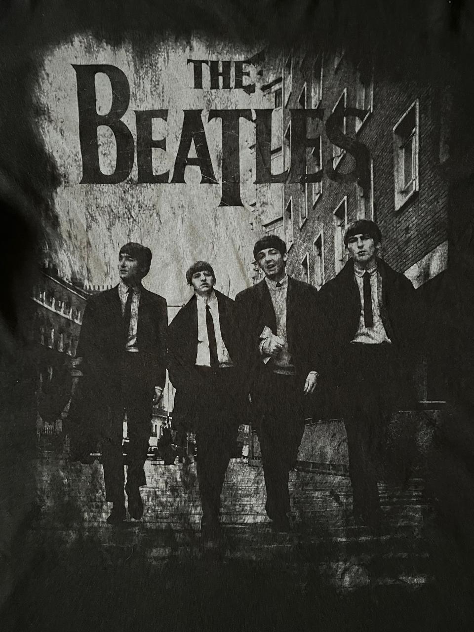The Beatles Dark Grey Band Tee