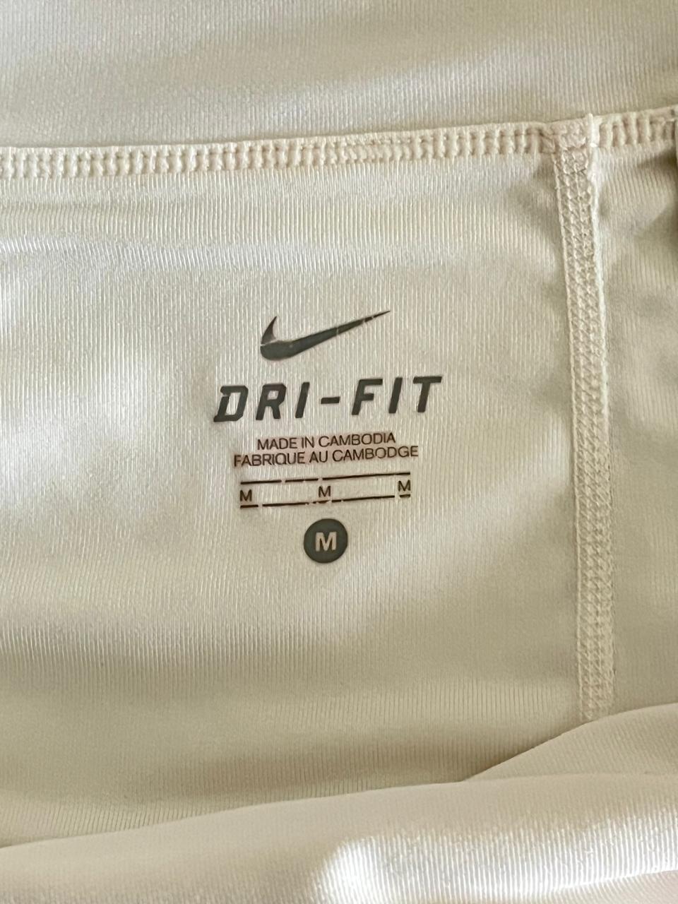 Nike Dri-Fit Tennis White Mini Skirt