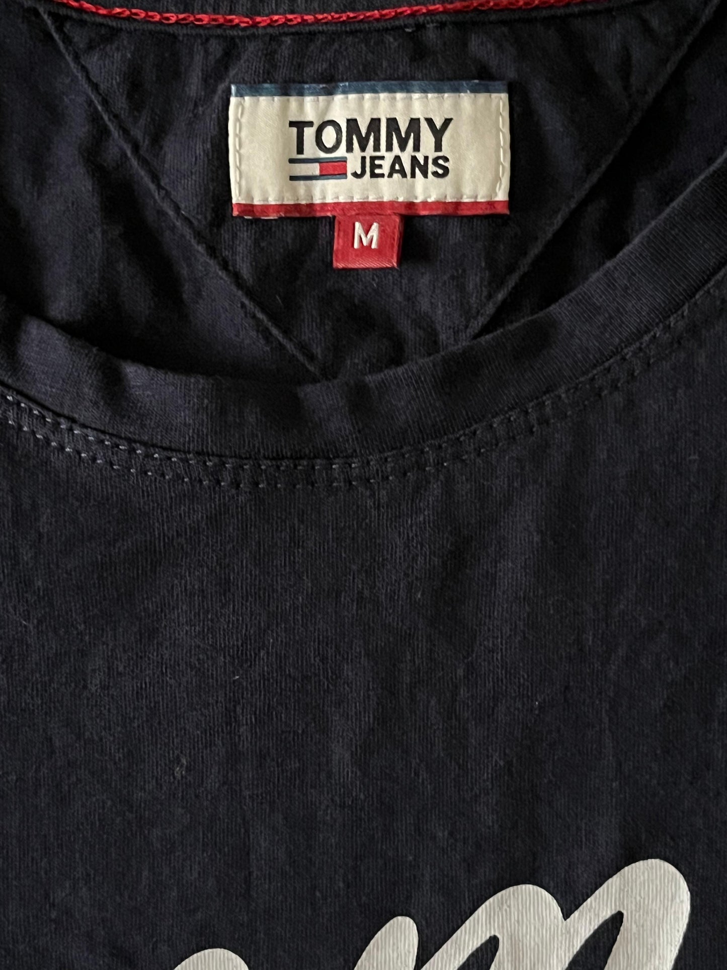 Tommy Jeans Dark Blue Crewneck Tee