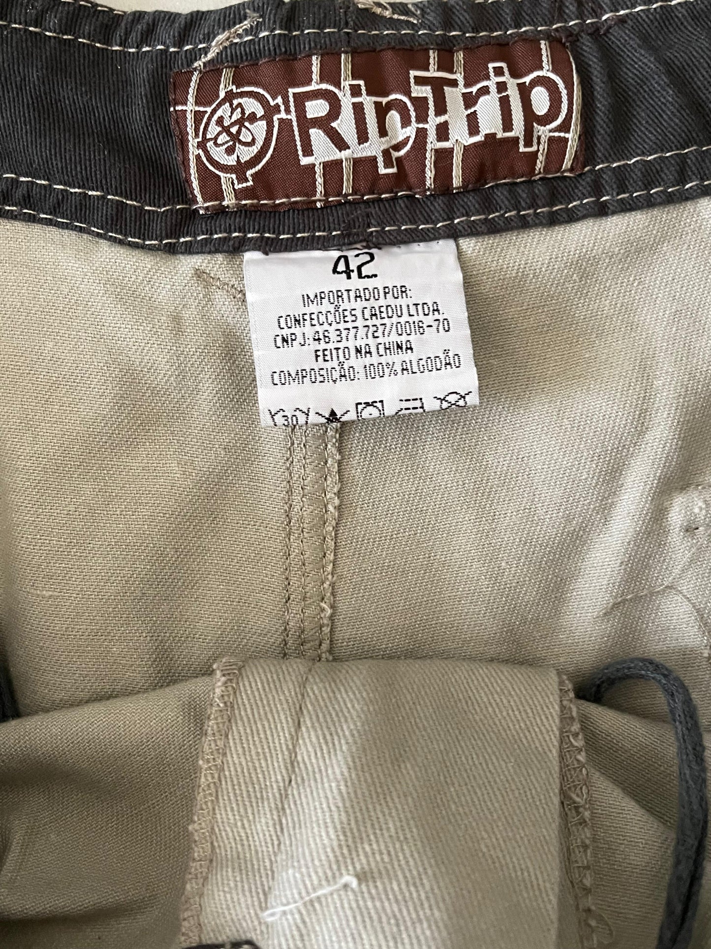 Rip Trip Beige Men's Shorts