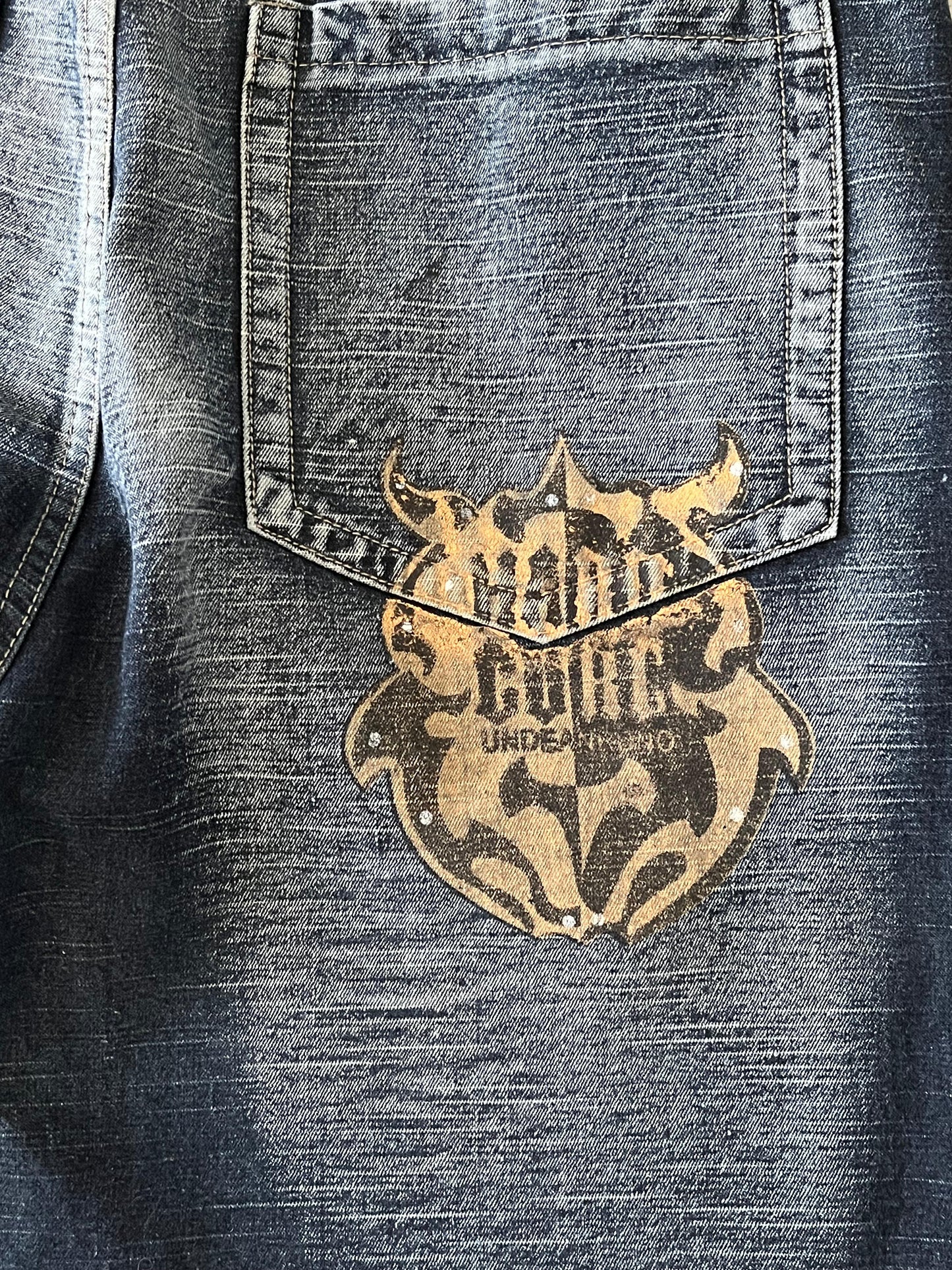 Hrad Corc Design HipHop Washed Jeans