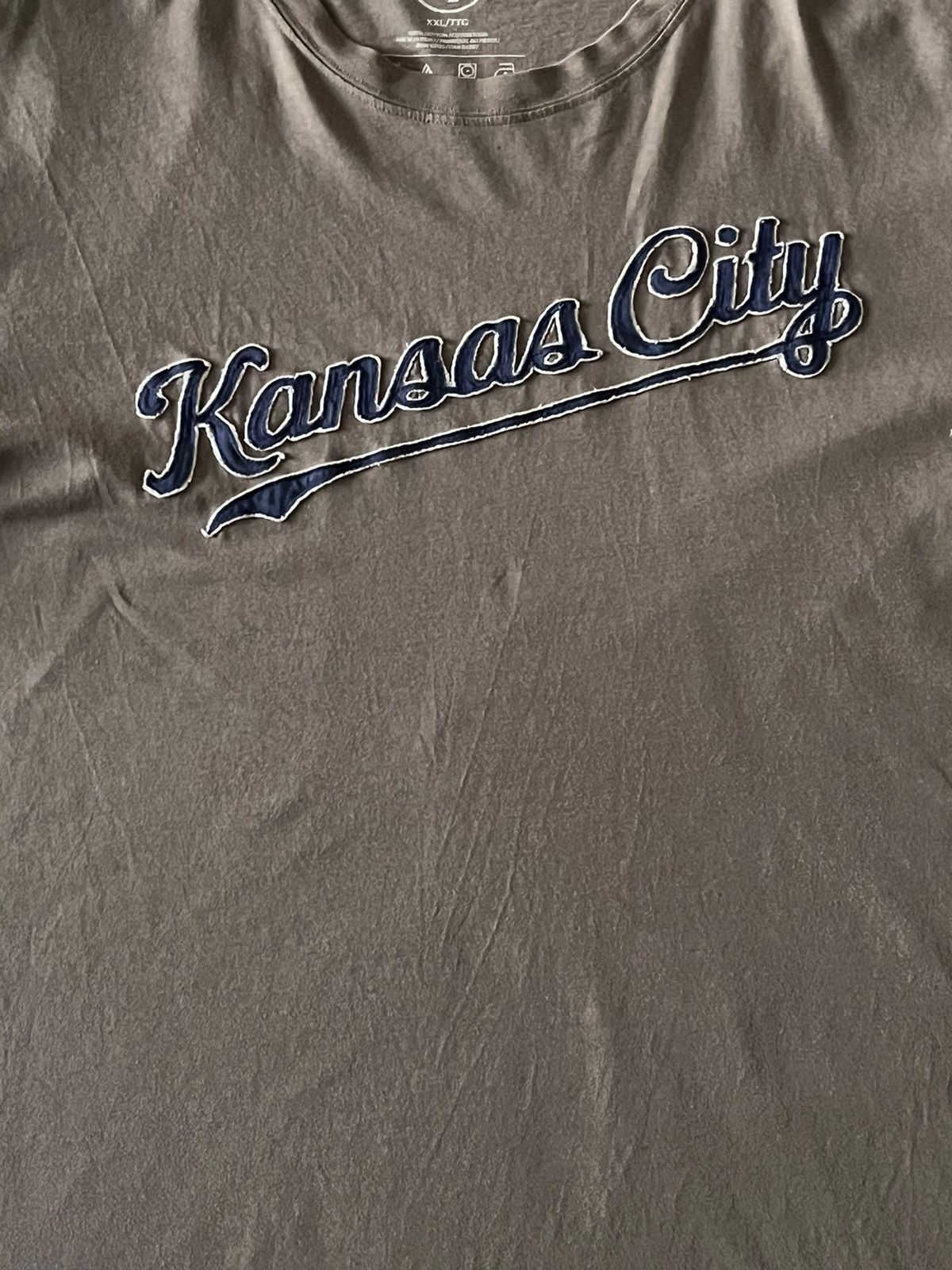 Kansas City Grey Crew Neck Tee