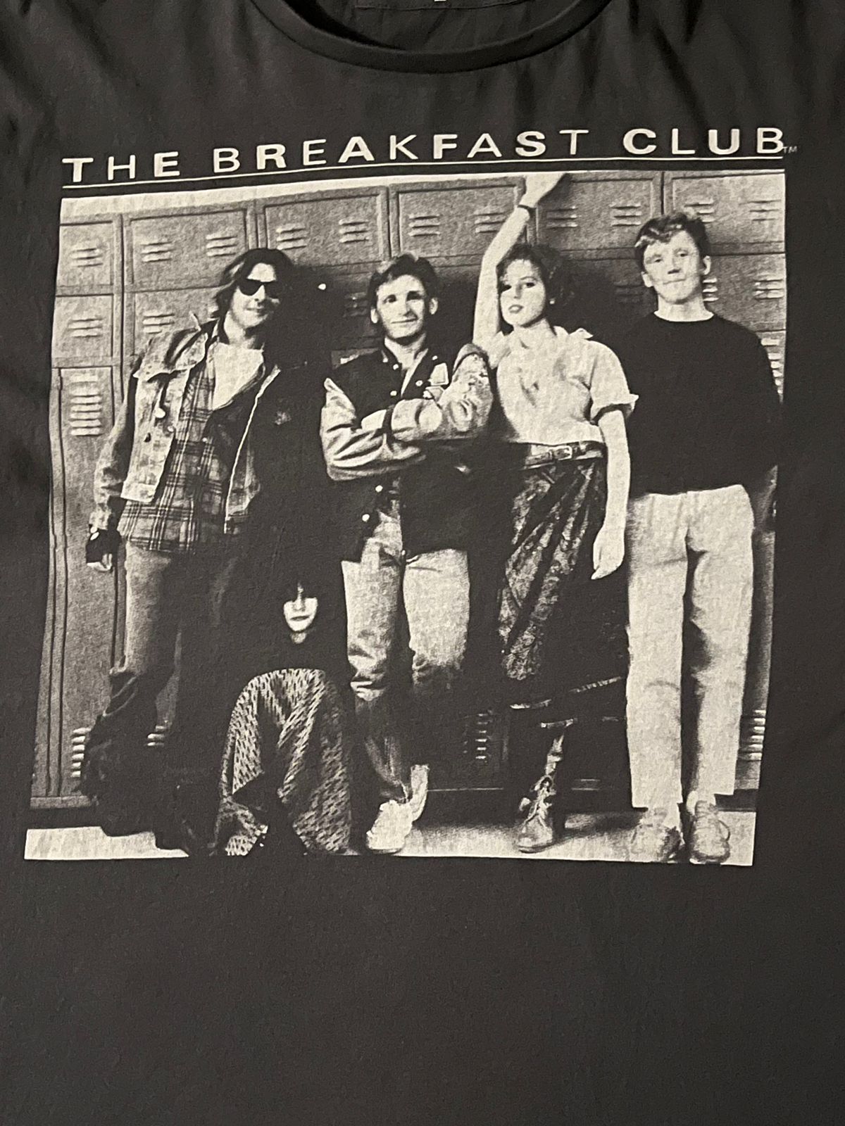 The Breakfast Club Grey Band Tee