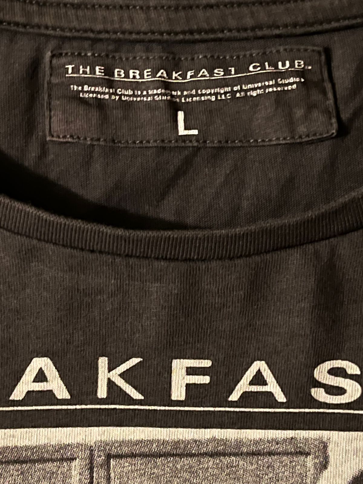 The Breakfast Club Grey Band Tee
