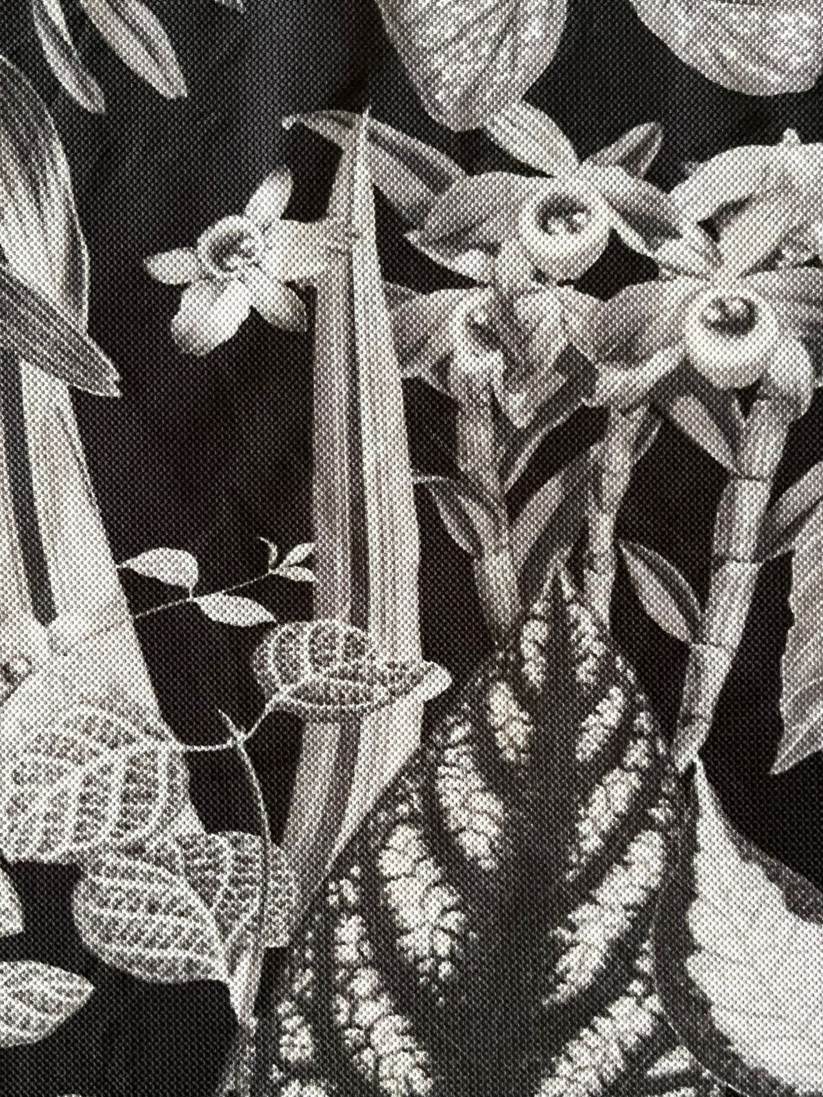 Black Flower Tank Tops