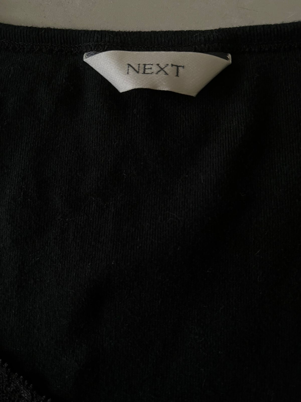 Black Next Laced Vintage Top