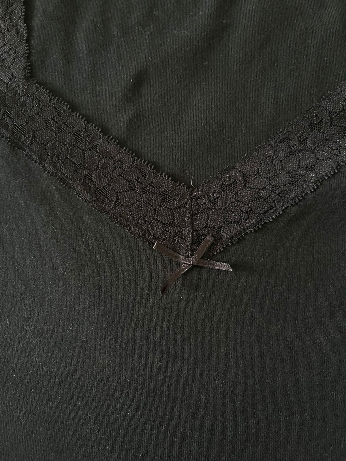 Black Next Laced Vintage Top