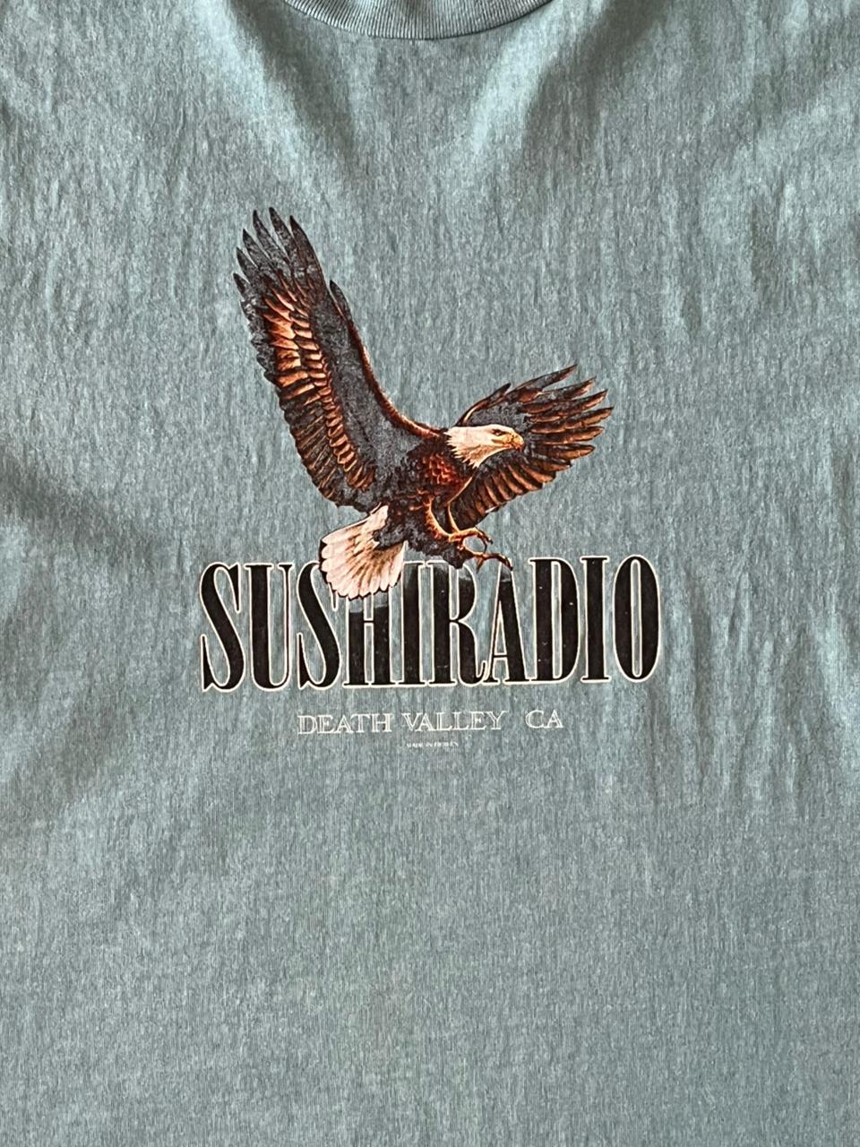 Sushi Radio Turquoise Short Sleeve Tee