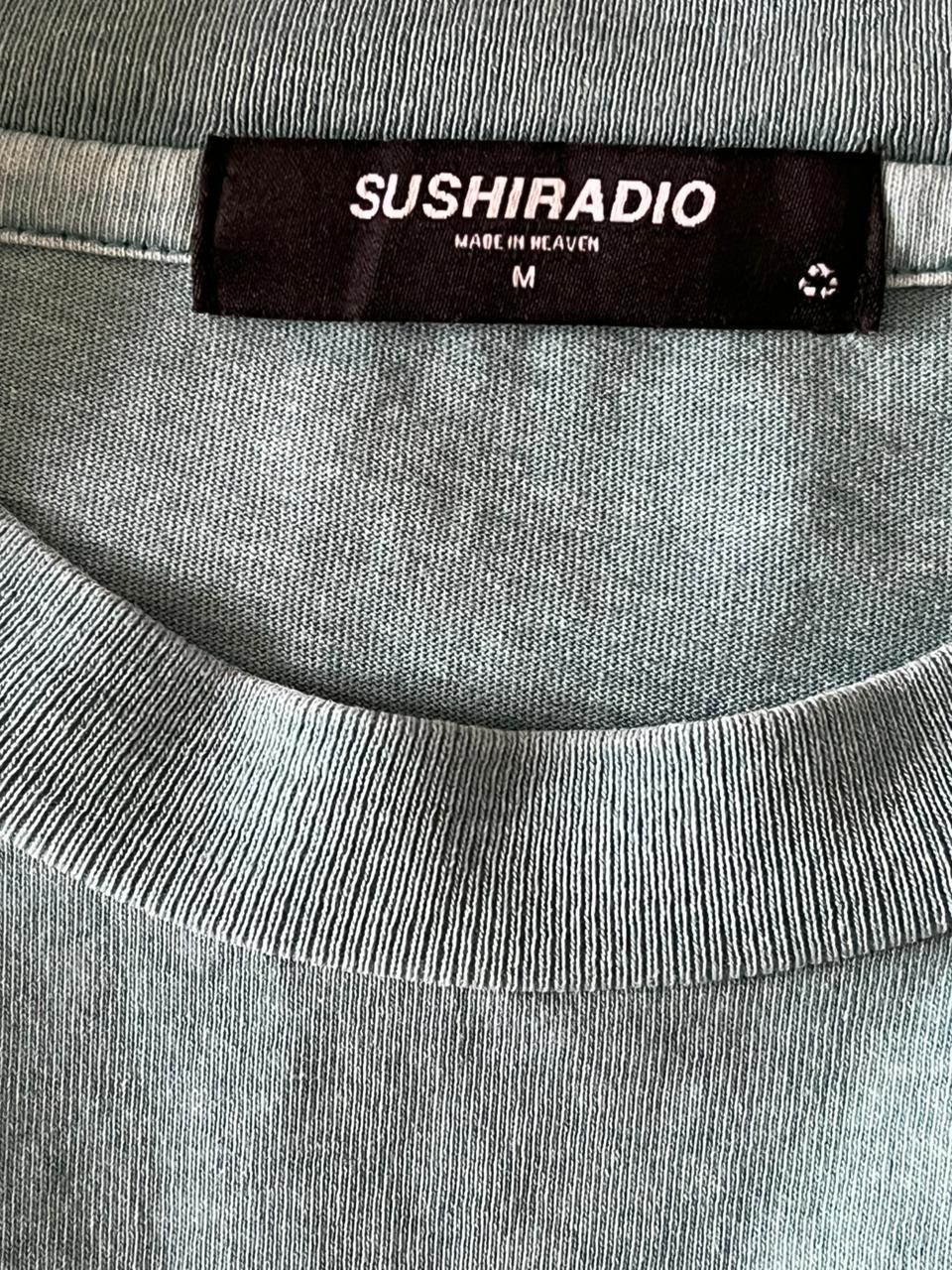 Sushi Radio Turquoise Short Sleeve Tee
