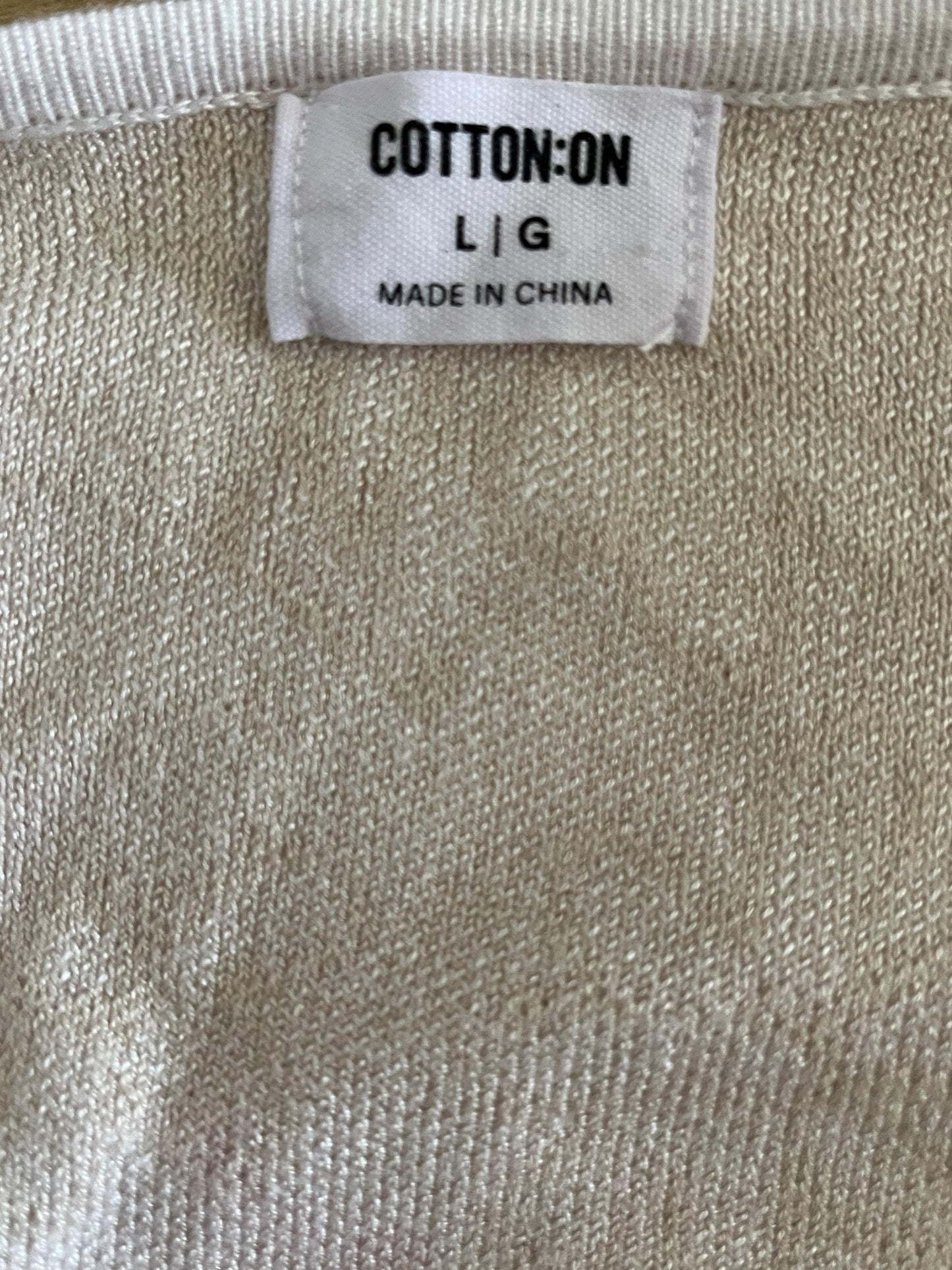 Cotton on Women's Beige Tube Top