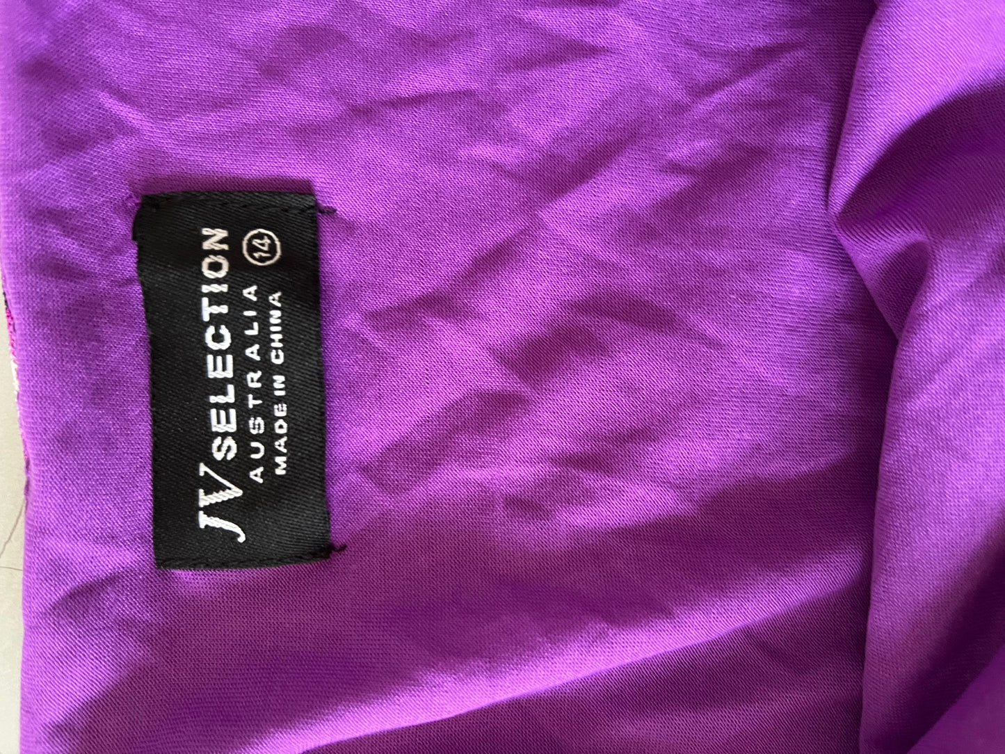 JV Selection Summer Purple Dress