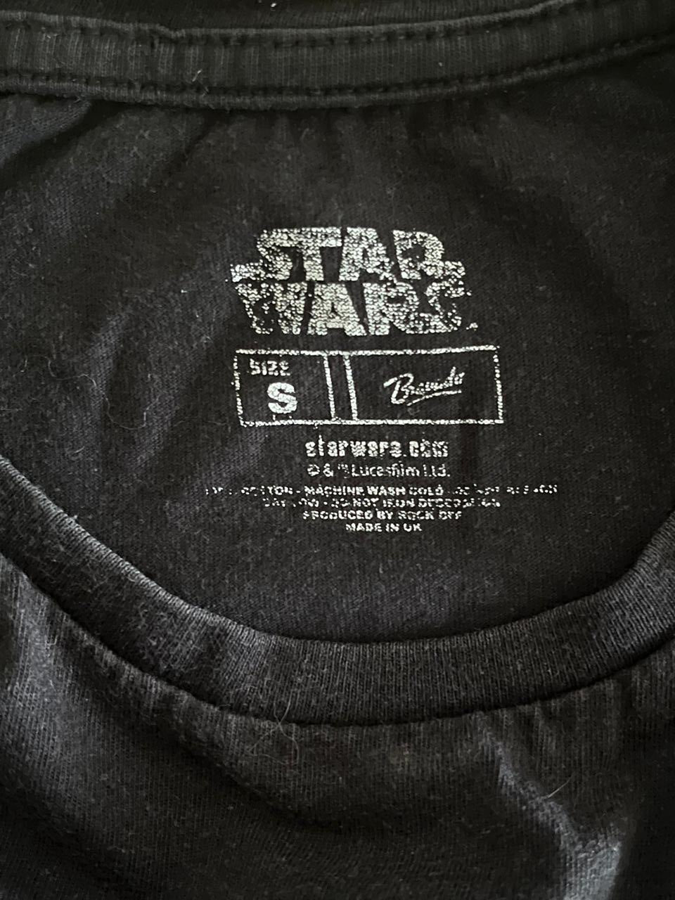 Star Wars The Last Jedi Short Sleeves Black Tee
