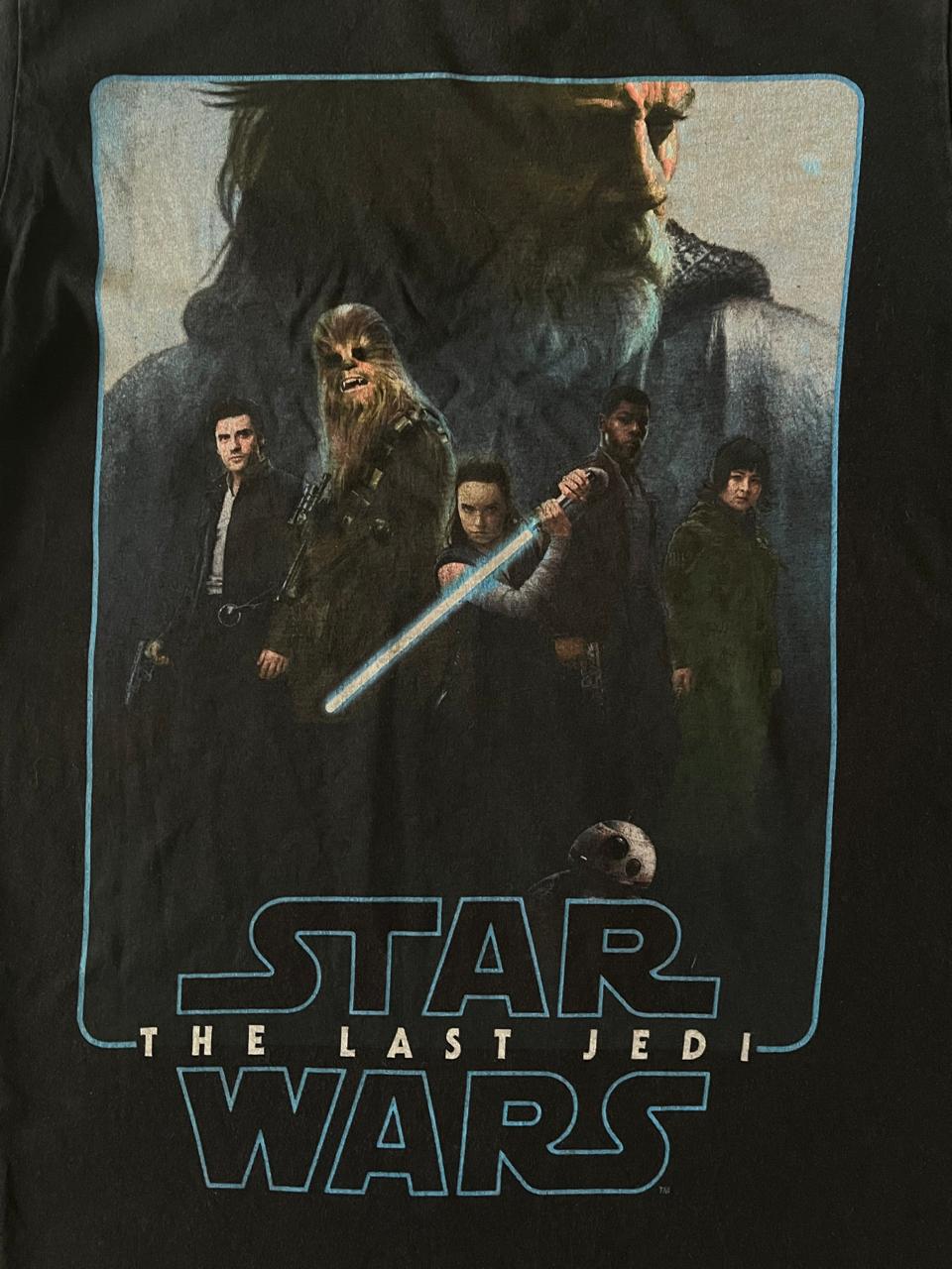 Star Wars The Last Jedi Short Sleeves Black Tee