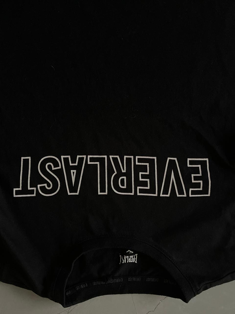 Everlast Short Sleeves Black Tee