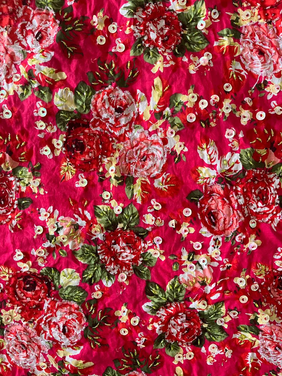 Mela Love London Mini Pink Flower Designed Summer Dress
