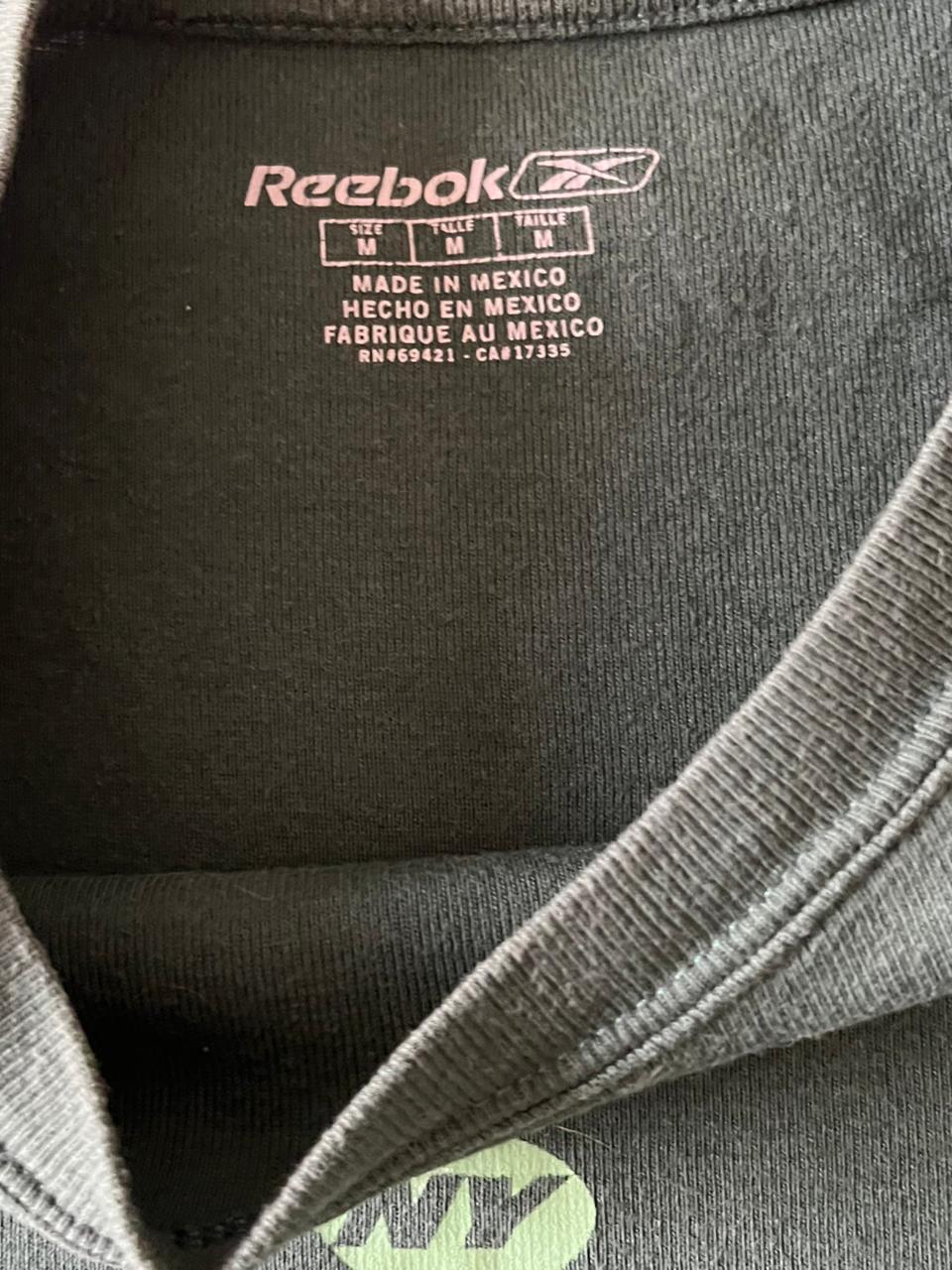 Reebok Green Short Sleeve Tee