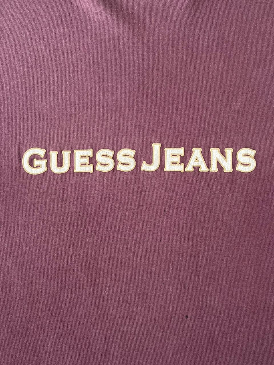 Guess Jeans Burgundy Tee