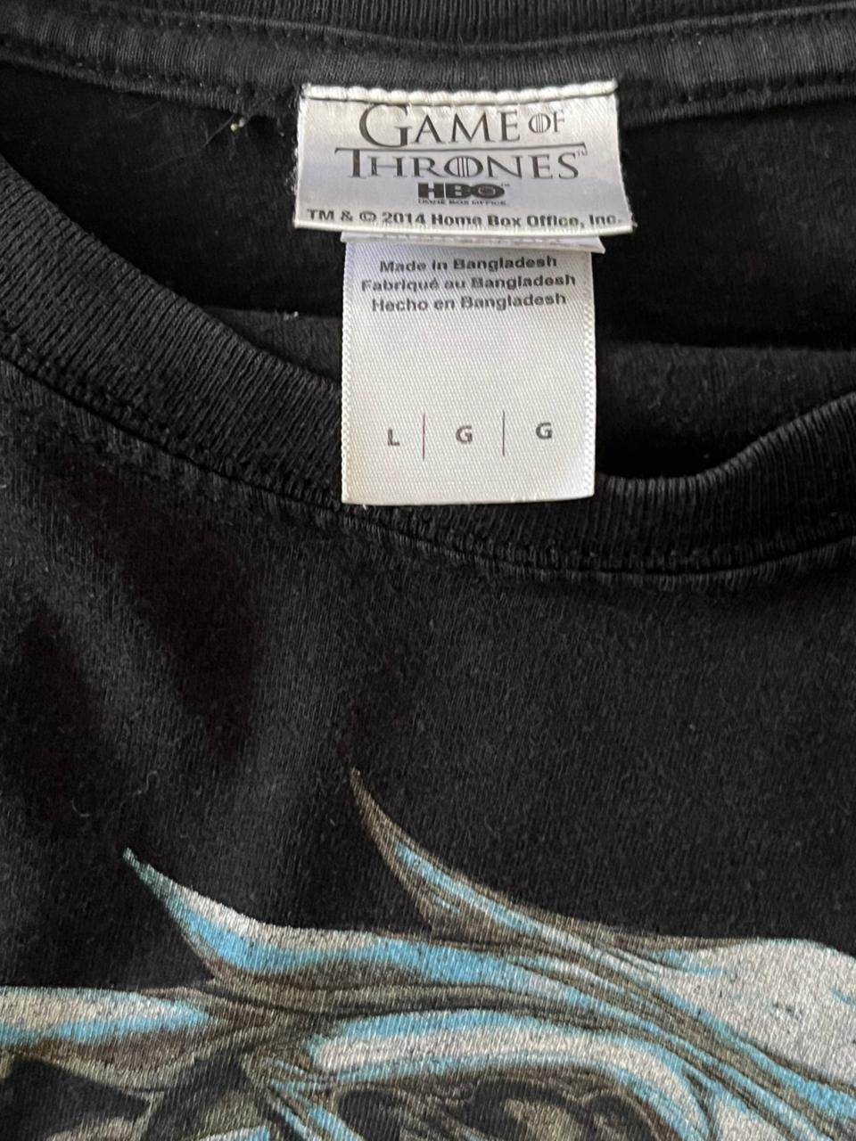 Game Of Thrones Black Tee