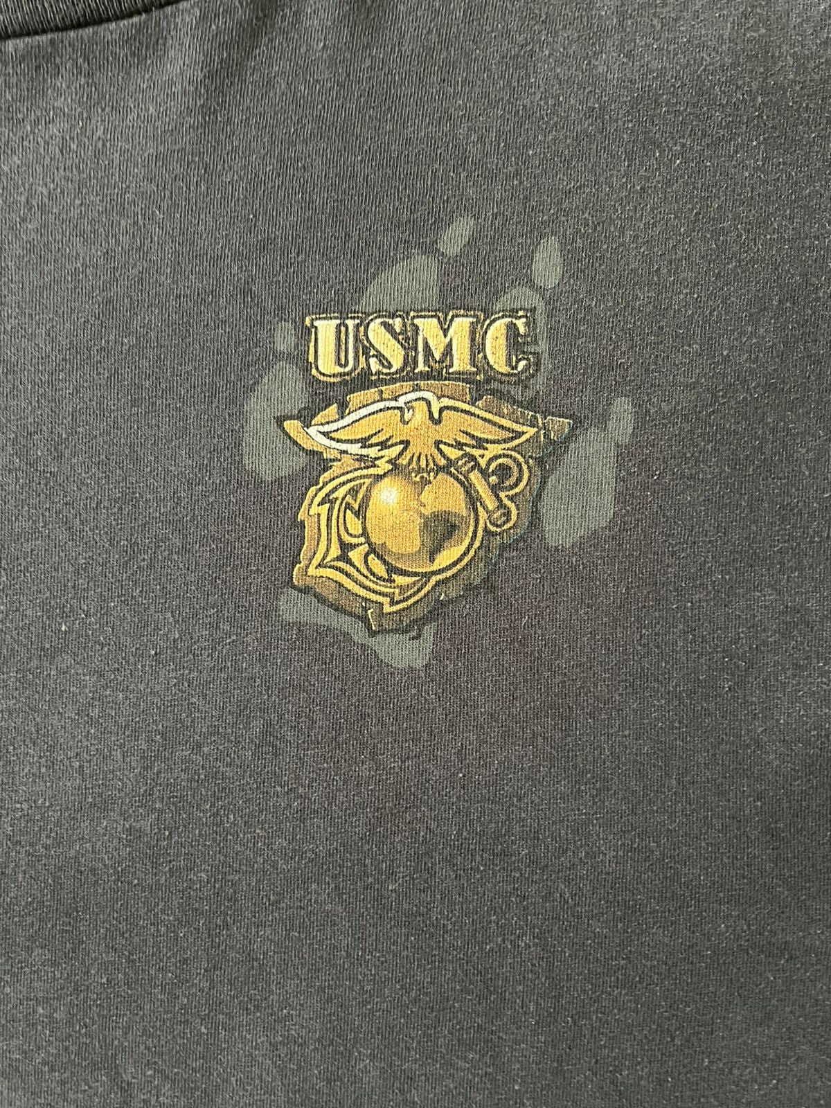 United States Marine Corps Dark Grey Tee