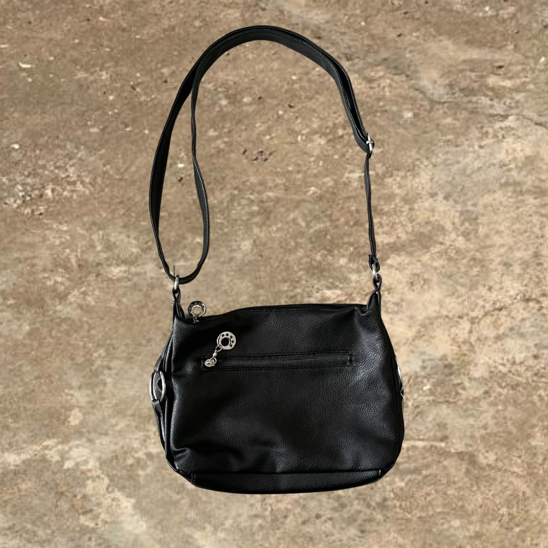 Simple Black Vintage Purse