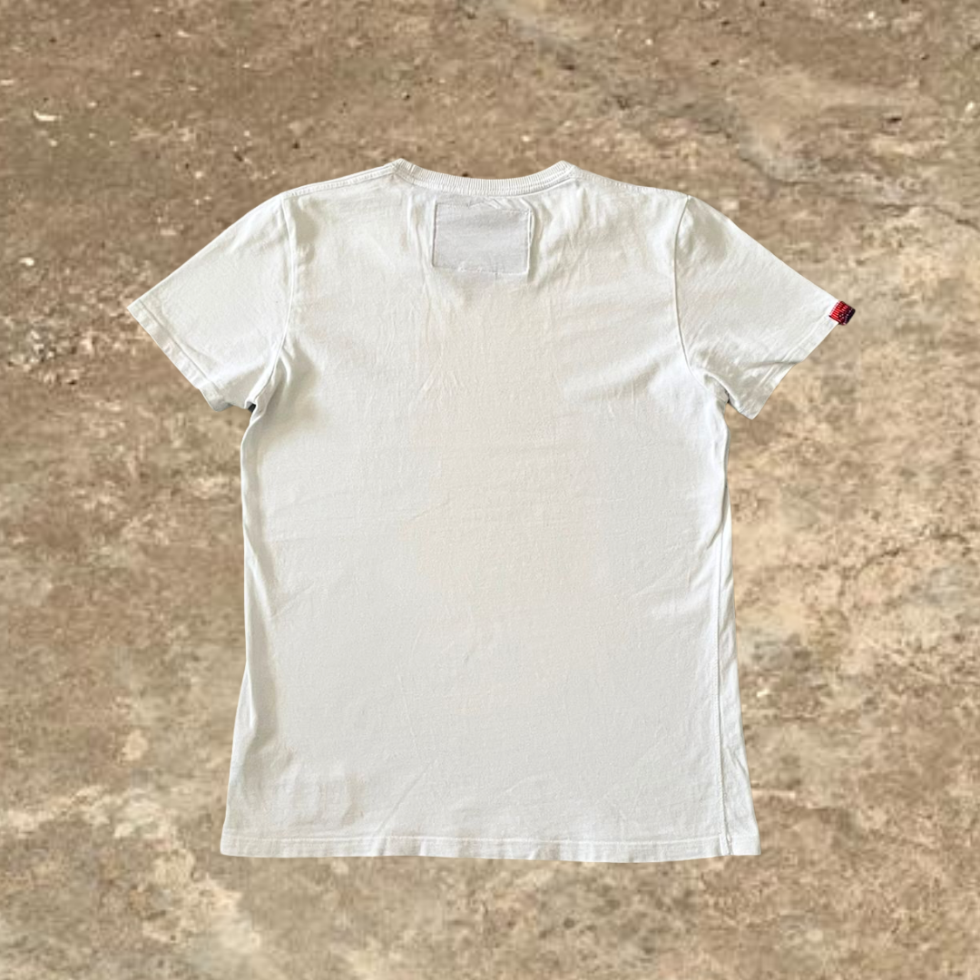 Super Dry White Vintage Tee