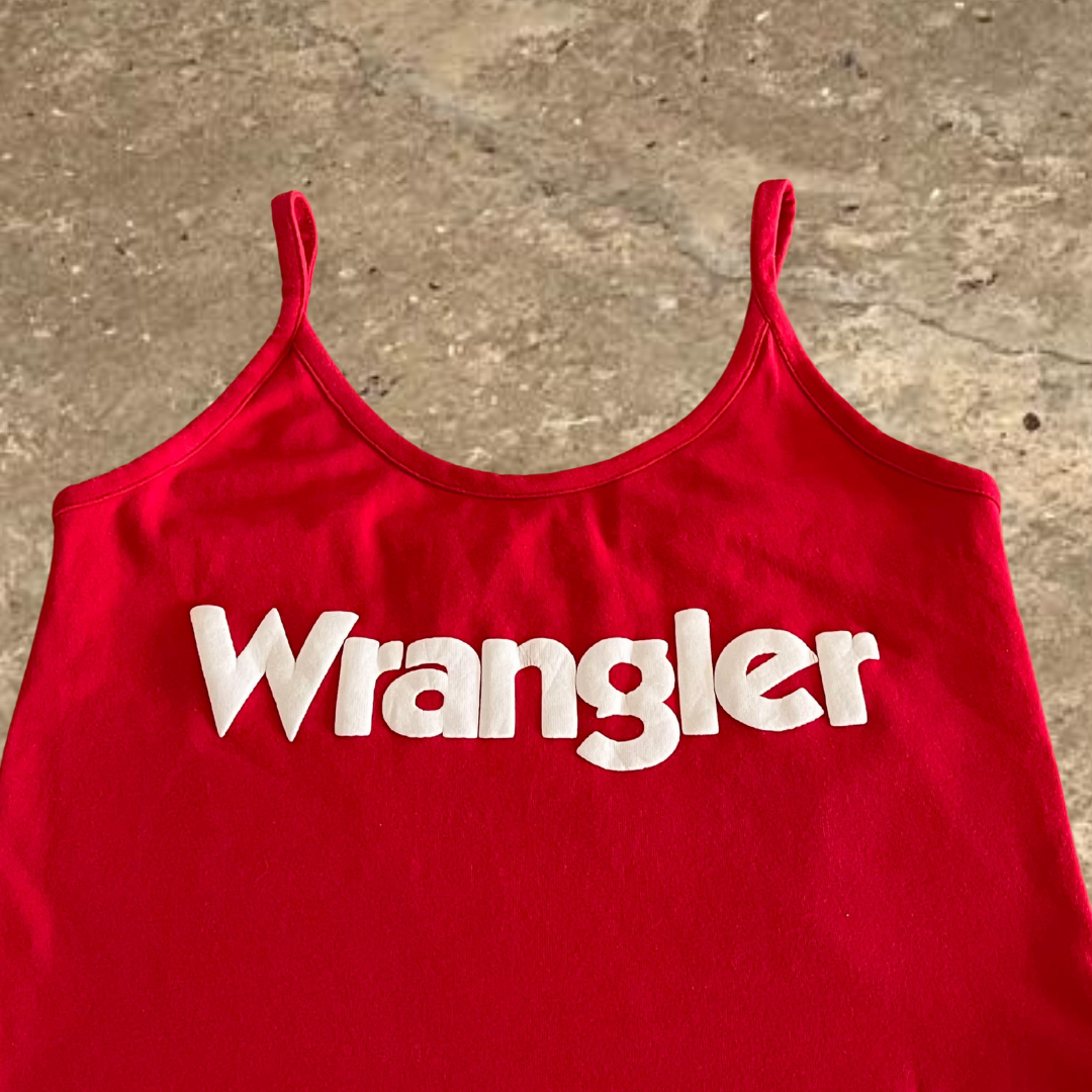 Wrangler Red Body Suit Women's Top