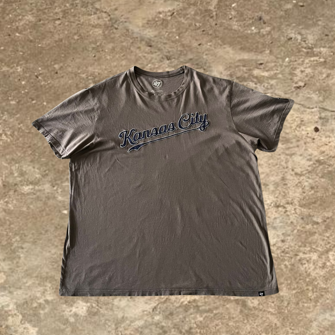 Kansas City Grey Crew Neck Tee