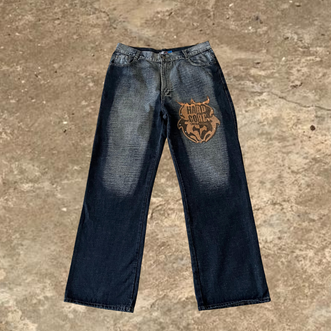 Hrad Corc Design HipHop Washed Jeans