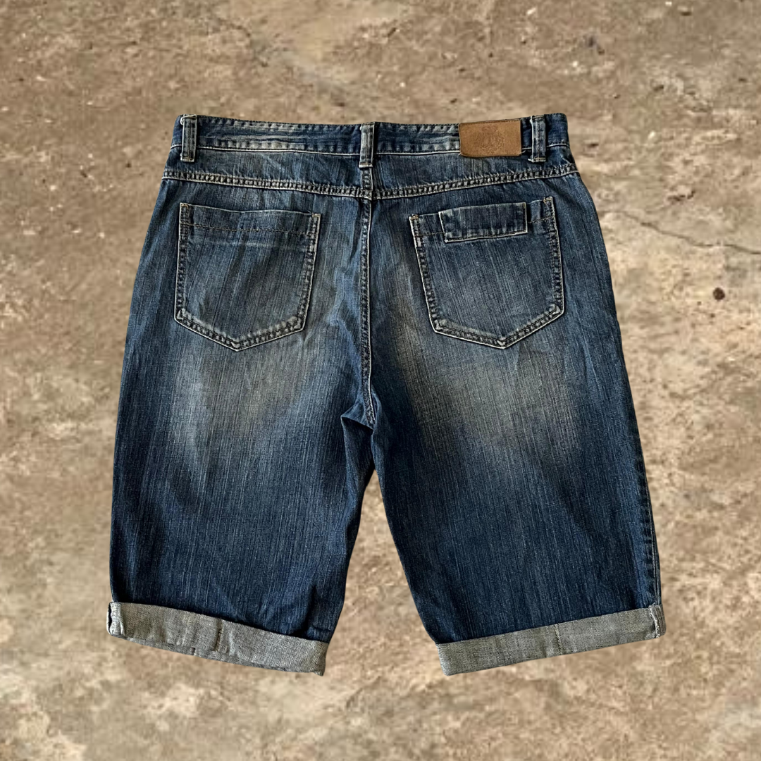 Trade Club Men's Basic Denim Shorts