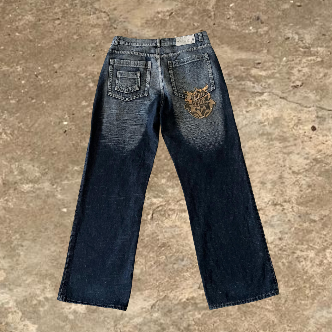 Hrad Corc Design HipHop Washed Jeans