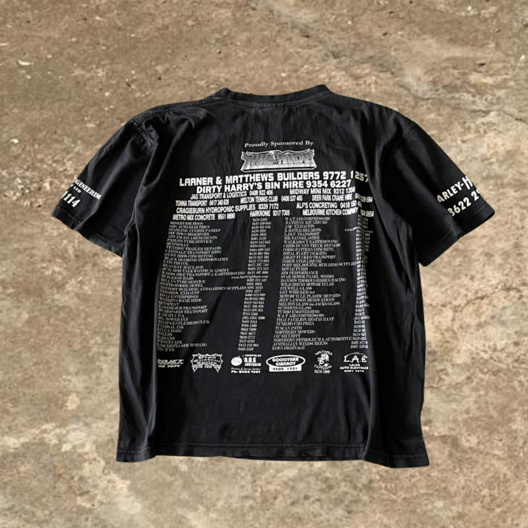 Poker Run Black Short Sleeve Men's Tee