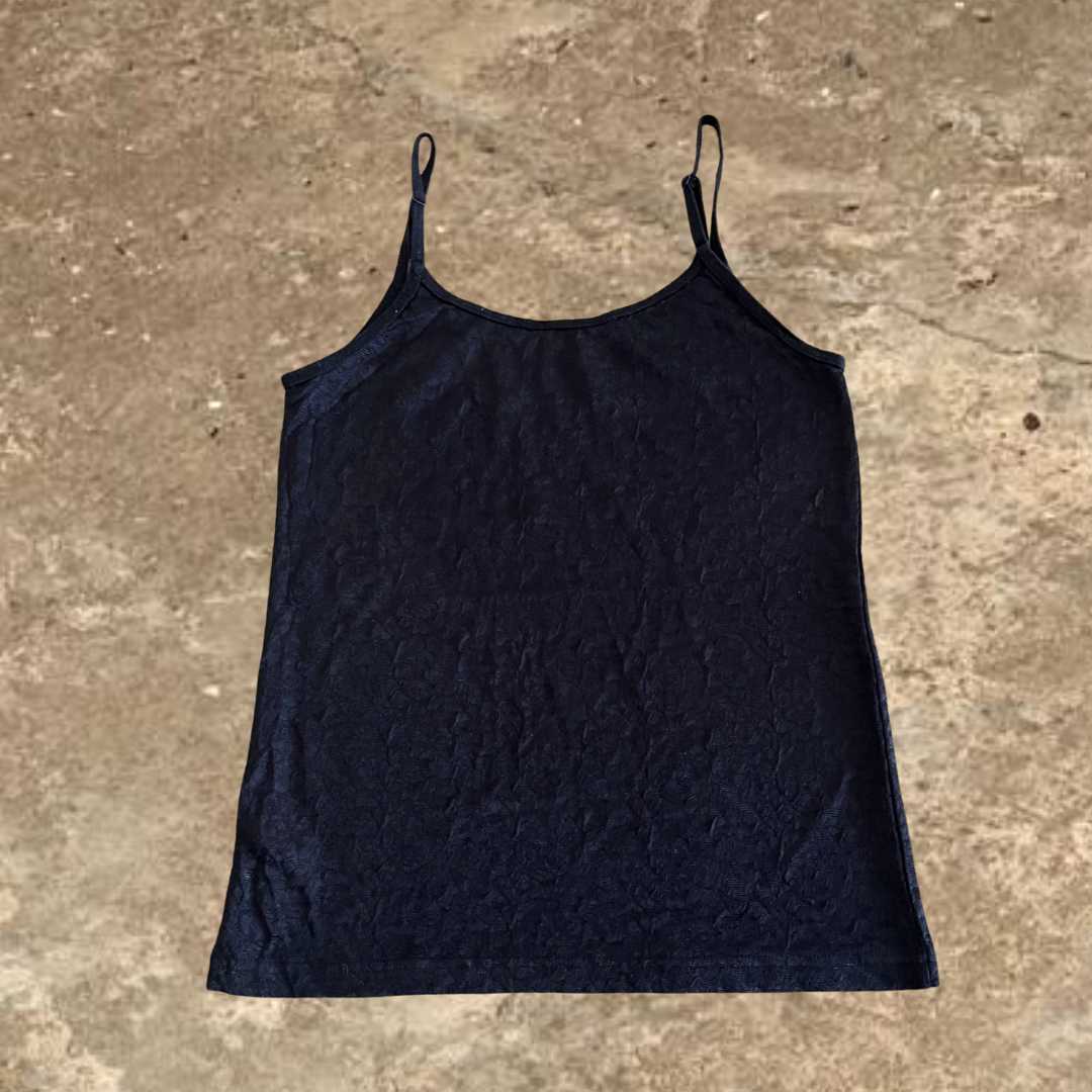 New Look Black Laced Sleeveless Women's Top