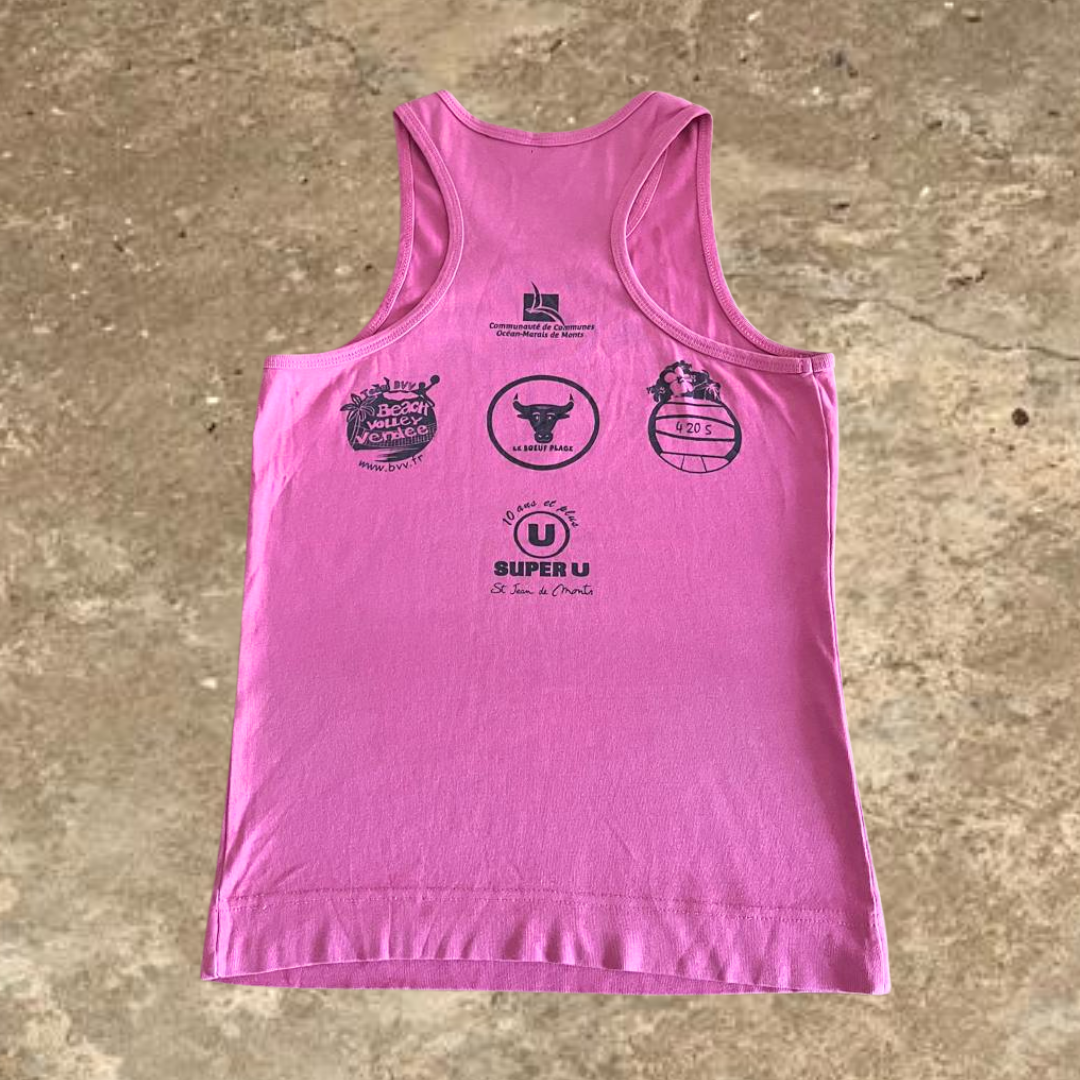 Pink Volly Ball Women's Tank Top