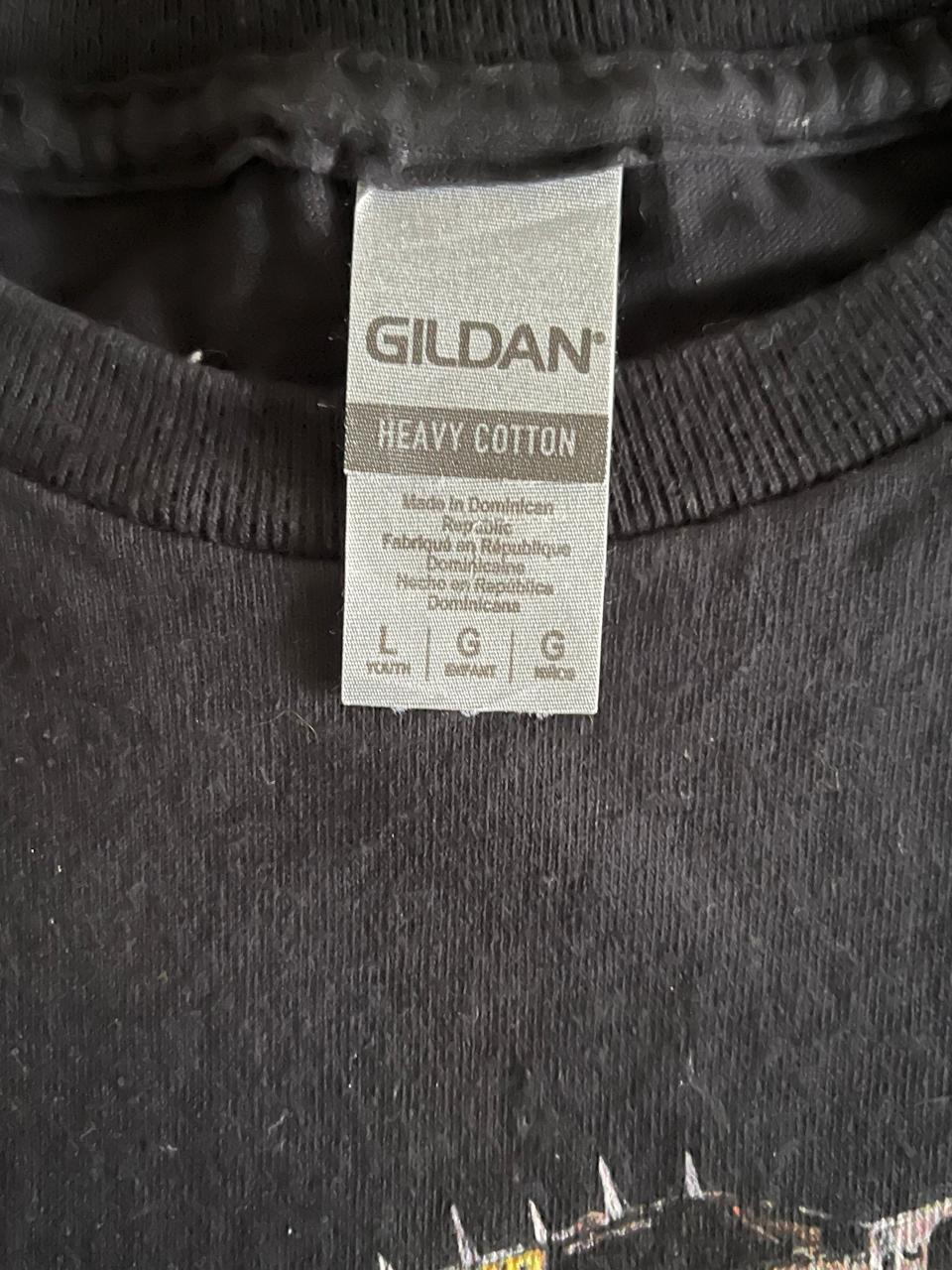 Gildan World Tour  Black Graphic Tee