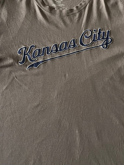Kansas City Grey Crew Neck Tee