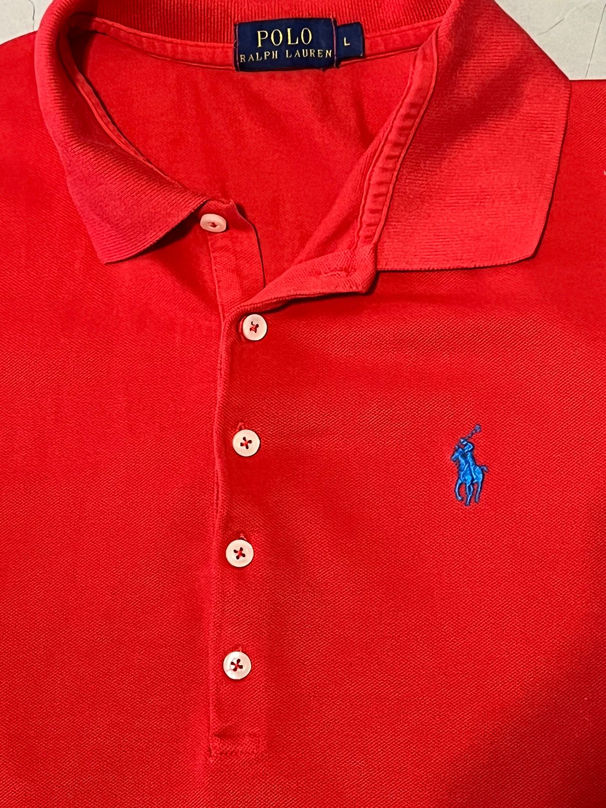 Red Polo Ralph Lauren Polo Shirt