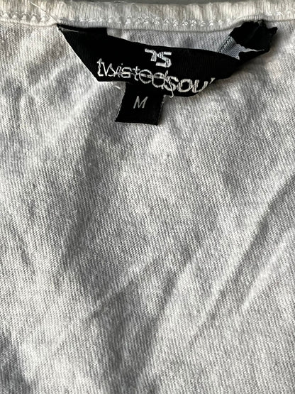 Twisted Ink Los Angeles White Tank Top