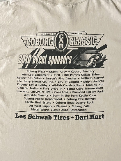 Vintage Coburg Car Classic 2010 Beige Tee