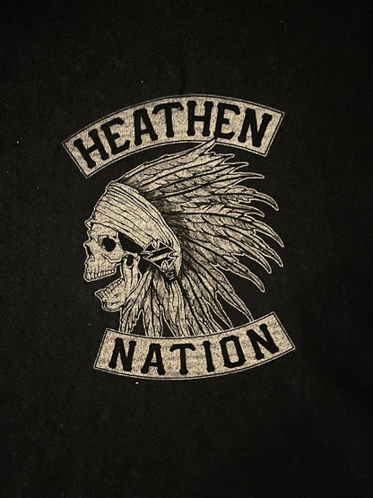 Heathen Nation Large Black Tee