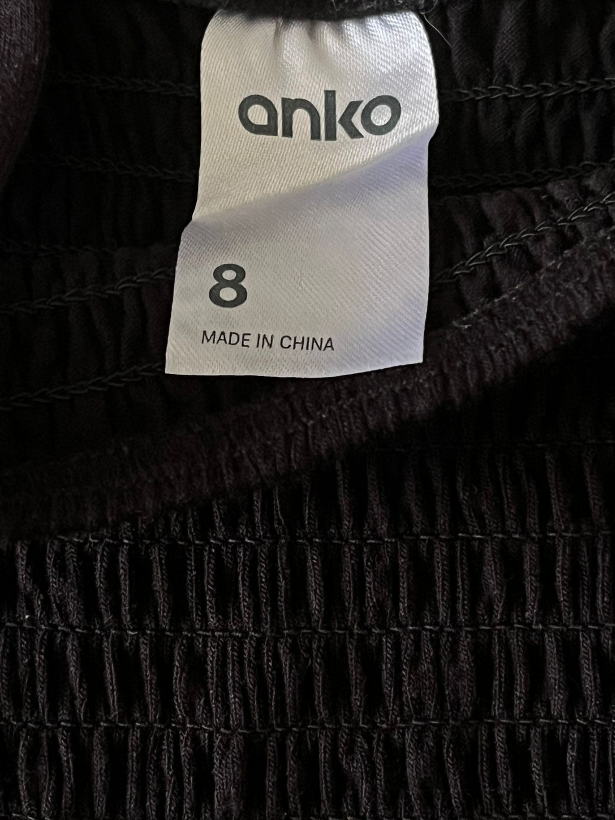 Black Anko Tank Top