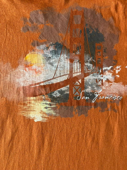 Orange San Francisco Anvil Tee
