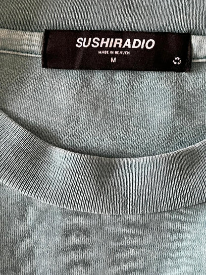 Sushi Radio Turquoise Short Sleeve Tee