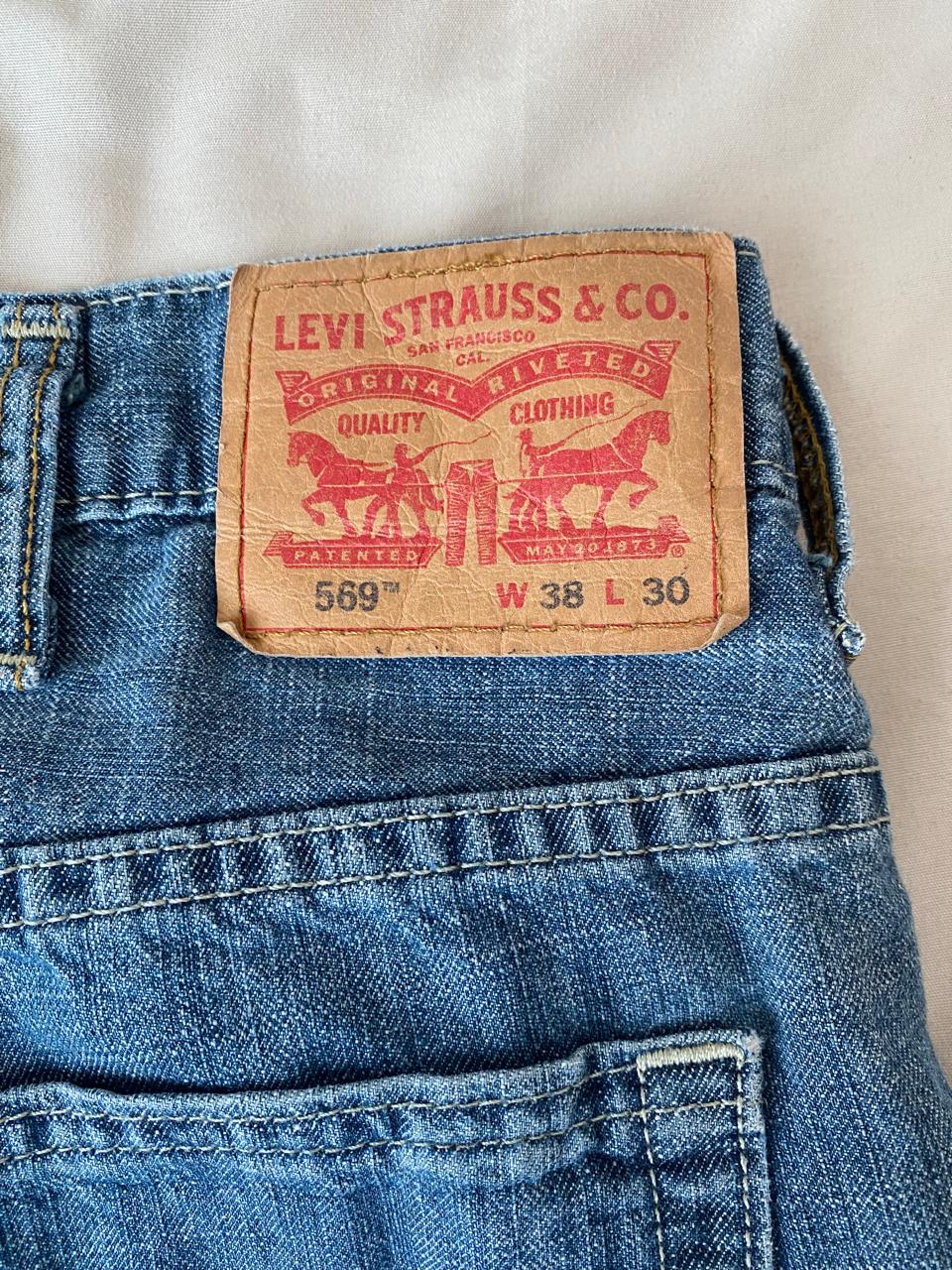 Levis blue jeans