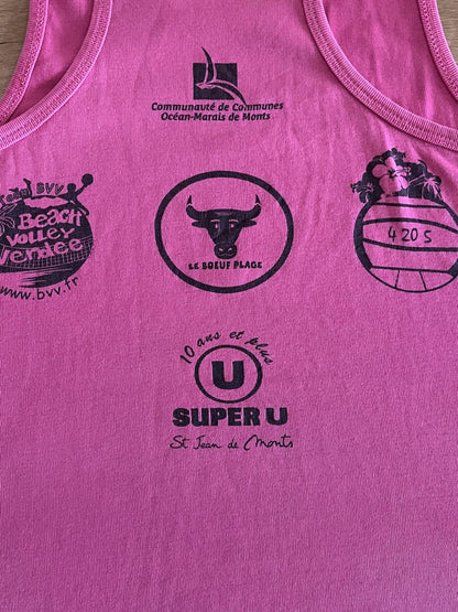 Pink Volly Ball Women's Tank Top