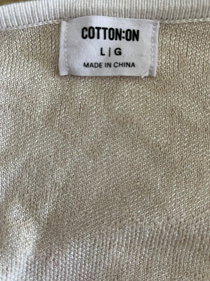 Cotton on Women's Beige Tube Top