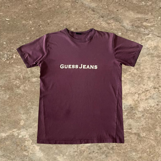 Guess Jeans Burgundy Tee