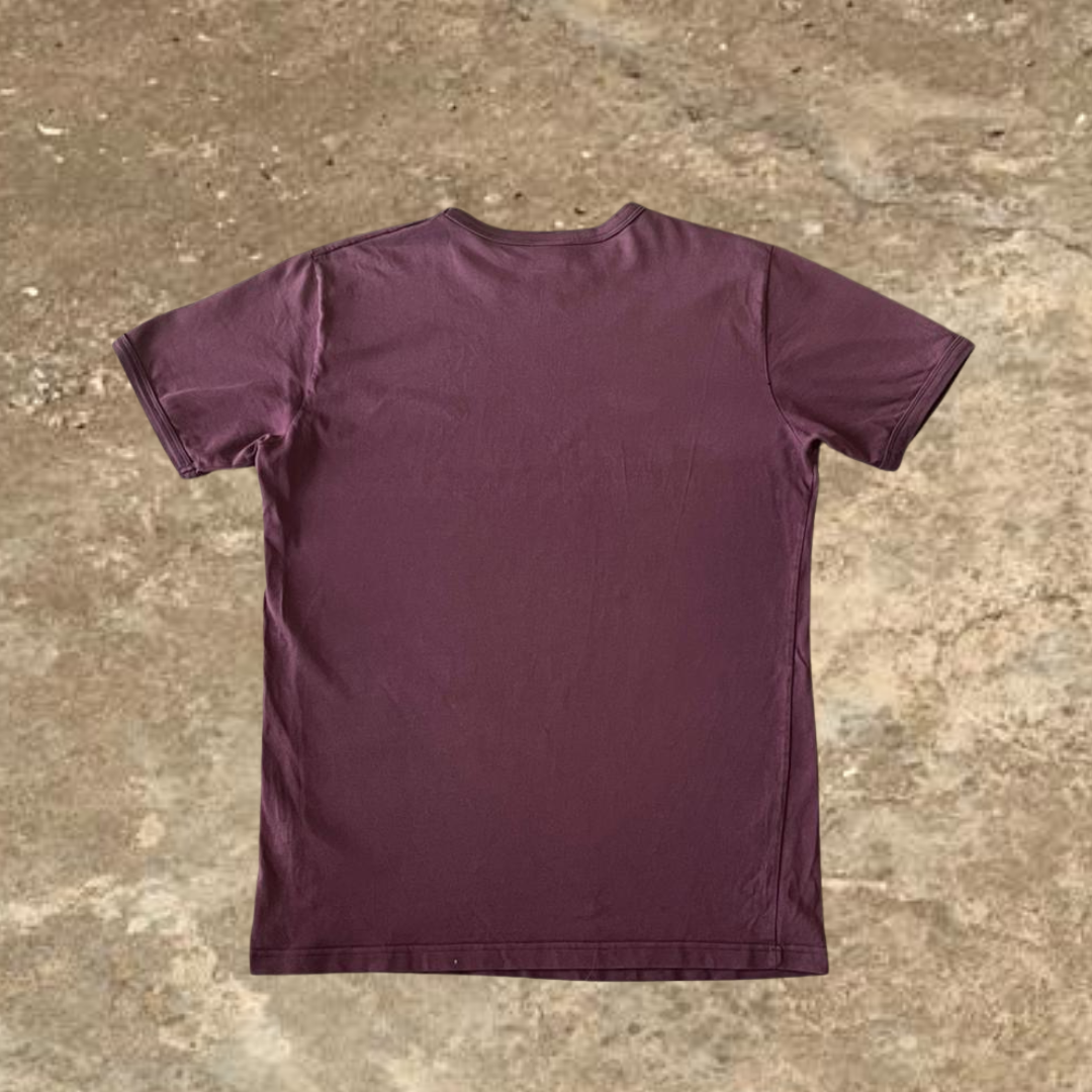 Guess Jeans Burgundy Tee