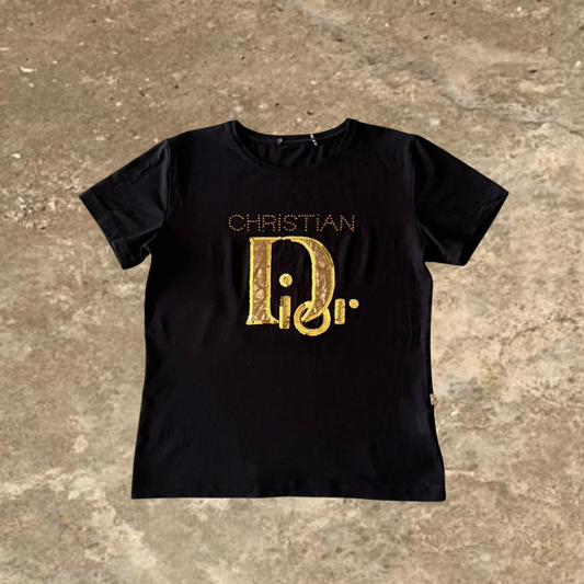 Christian Dior Black Vintage Tee